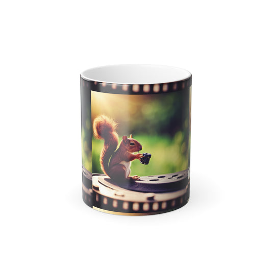 Squirrel Color Morphing Mug